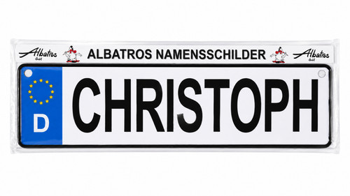 Albatros namensschild - albatros,