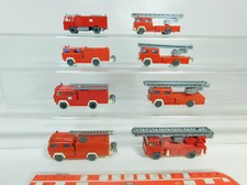 8x Wiking H0 1:87 LKW Magirus