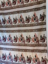 Orientalischer Wandteppich Türkei Bauchtänzerin Musiker 130x175 Saz Gruppe Tanz