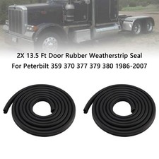 2X 13.5 Ft Door Rubber Weatherstrip Seal Für Peterbilt 359 370 377 379 380