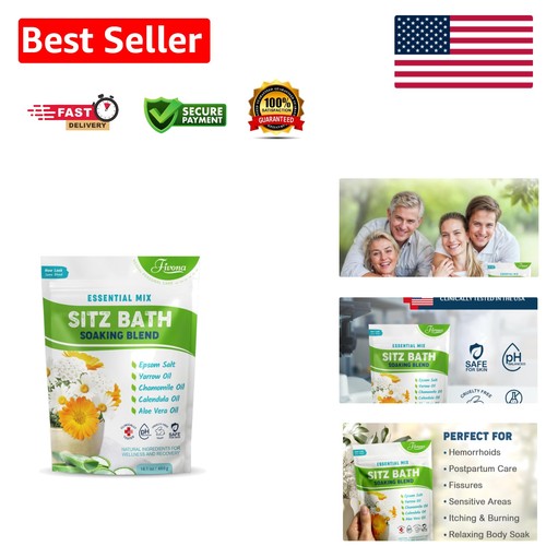 Natural epsom sitz bath salt - epsom,