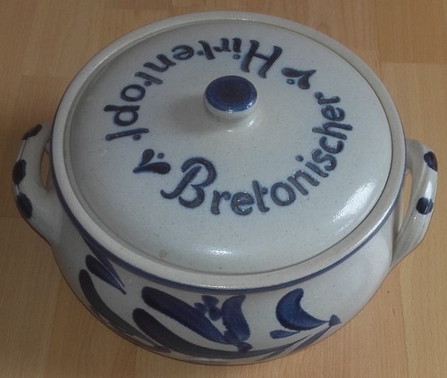 Bretonischer hirtentopf mit - hirtentopf,