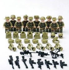 10x minifiguren soldaten - 10x,