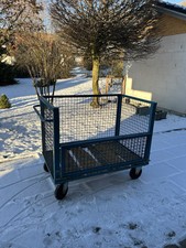 Gitterwagen mit Rollen Transportwagen 