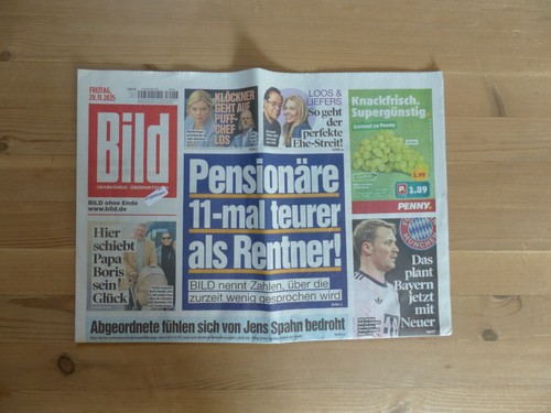 Bildzeitung 2025 ein - bildzeitung, (ein