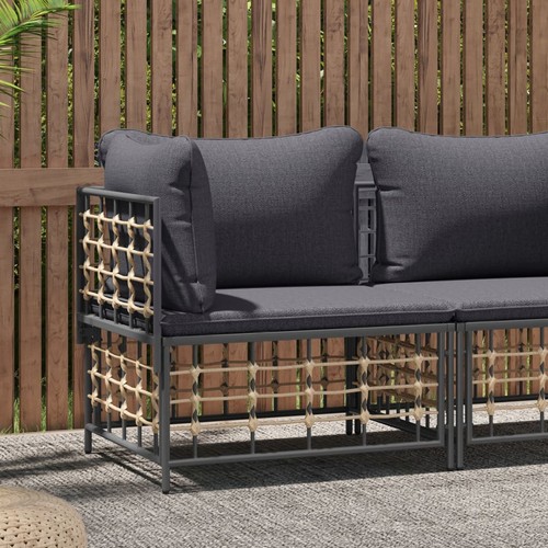 Vidaxl garten ecksofa mit - vidaxl, garten-ecksofa