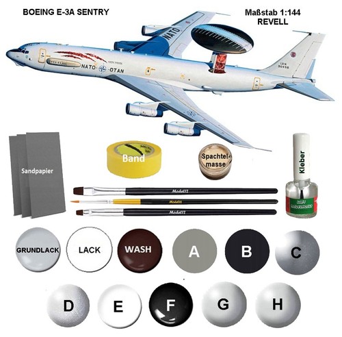 Boeing sentry nato model - e-3a,