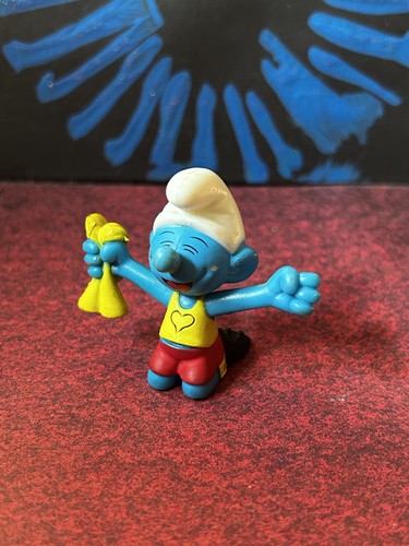 Schlumpf als fußballspieler - schlumpf,