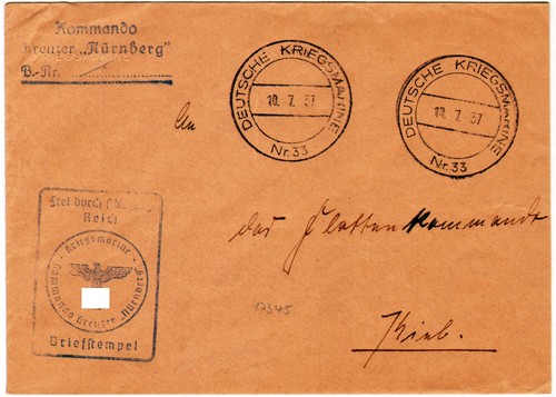 1937 marine schiffspost - 1937:, marine-schiffspost