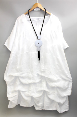 Moonshine leinen kleid - ,