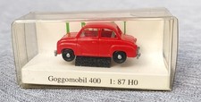 H0 1:87   IMU Goggomobil 400 rot in OVP Top Zustand 