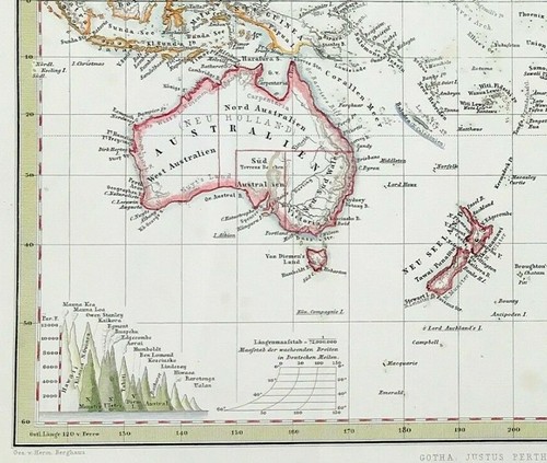 Australien karte neuholland - australien,