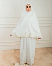 2-tlg Islamische Gebetskleidung Prayer Ohne Ärmel ,طقم صلاة,