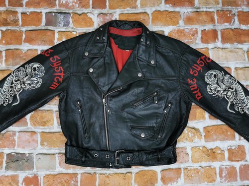 Blue system biker vintage - *blue,