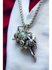 Herren Halskette mit Stier