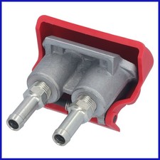 Duo Matic Schnellkupplung mit Schlauchstutzen 11mm Ø für Anhänger Auflieger