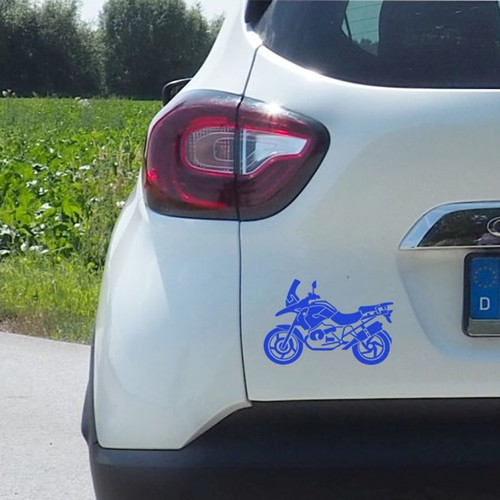 Auto aufkleber motorrad - auto,