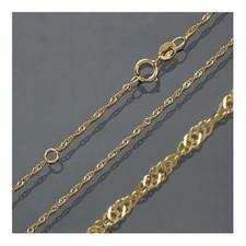 Herz Anhänger 333 Gold gestempelt 40,45,50,cm mit verschiedenen Goldketten