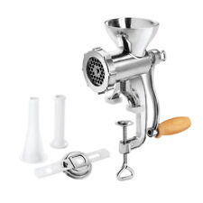 Metaltex Fleischwolf manueller Fleisch Zerkleinerer Gebäckaufsatz  Wurstmaschine