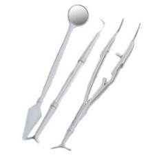 3stk Dentalset Mundspiegel
