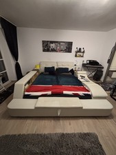 Bett wohnlandschaft beige - bett,