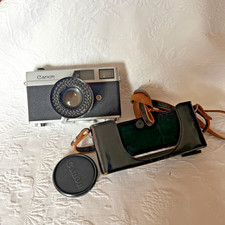 Canon Canonet 35 mm Film Rangefinder Lens SE 45mm F/1.9