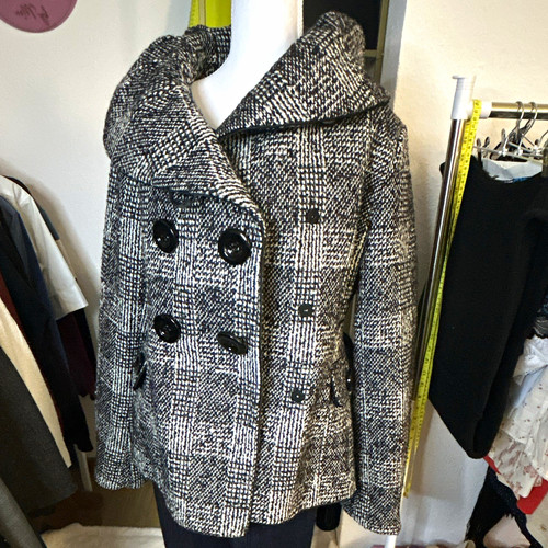 Amisu damen cabanjacke tweed - amisu,