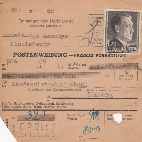 Postanweisung stanislau - postanweisung,