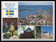 Ansichtskarte karlskrona - ansichtskarte,