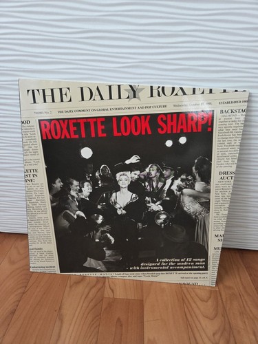 Roxette look sharp lp vinyl - roxette,