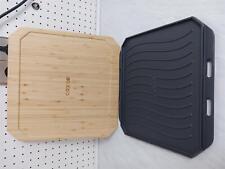 Cozzea - Wende Bratpfanne - Schmiedeeisen Holzplatte - Griff fehlt -- 4111/1705