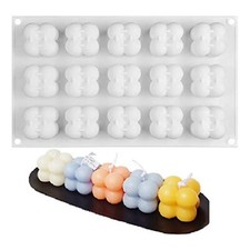Kerzenform Mini Bubble Cube