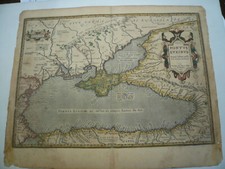 PONTUS EUXINUS, anno 1603, map