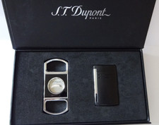 Dupont-Gift set Feuerzeug & Cigarcutter