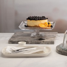 Tortenplatte Tortenständer Kuchenstand Patissiere  Kuchenteller auf Fuss 24 cm