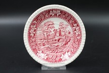 Spode Copeland Pink Tower Untertasse Unterteller aus Porzellan rot pink Ø 15 cm