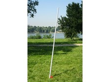 Floracord Aluminium Teleskopmast und Erdanker Set Fahnenmast 