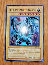 YUGIOH 2004 | BLUE-EYES WHITE DRAGON SKE-001 English Super Rare