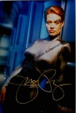 Original Autogramm Jeri Ryan "Seven of Nine" Star Trek /// Autograph signiert si