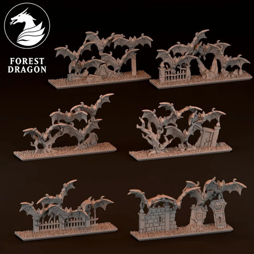 Forest dragon vampires giant - forest,