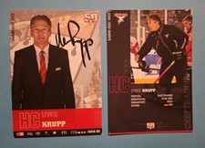 DEL Eishockey Autogrammkarte