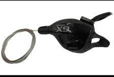 SRAM Bike Fahrrad Trigger Schalthebel X9 2SP vorne grau 2 Gang 00.7018.069.003