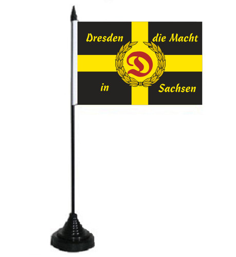 Tischflagge dresden die - die, macht