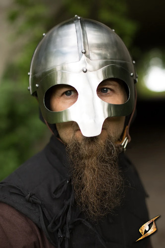 Mittelalter larp stahlhelm - mittelalter,