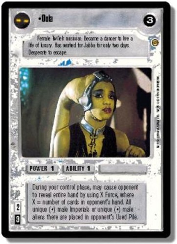 Oola star wars - wars, decipher