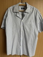 Gestreiftes Herrenhemd von Sachs, Größe XL (45), 100 % Baumwolle