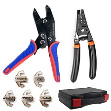 7x Set 0,25-10mm² Crimpzange