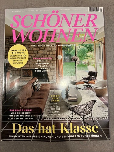Schöner wohnen september - schöner, 2026