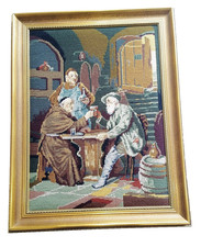 Altes gemälde gobelin - gemälde,