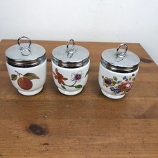 royal worcester egg coddlers X